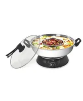 Spt Electric Shabu Shabu Pot 2Way