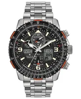 Citizen Eco-Drive Men's Analog-Digital Promaster Skyhawk A-t Titanium Bracelet Watch 45mm