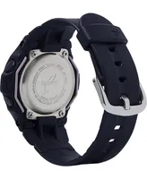 Baby-g Women's Digital Black Resin Strap Watch 42.6mm