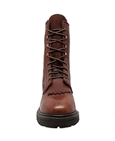 AdTec Men's 9" Lacer Chestnut