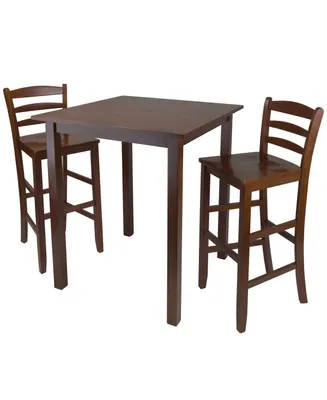 Parkland 3-Piece High Table with 29" Ladder Back Stool