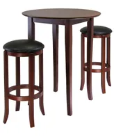 Fiona Round 3-Piece High/Pub Table Set