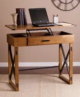 Southern Enterprises Rourke Adjustable Height Desk
