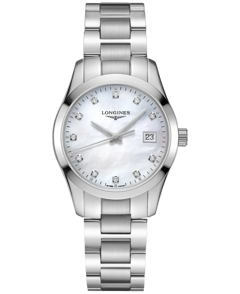 Longines Women's Swiss Conquest Classic Diamond