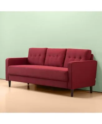 Zinus Mikhail Mid Century Upholstered Sofa Loveseat Collection