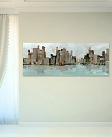 Empire Art Direct Frameless Free Floating Tempered Glass Panel Graphic Wall Art - 63" x 24''
