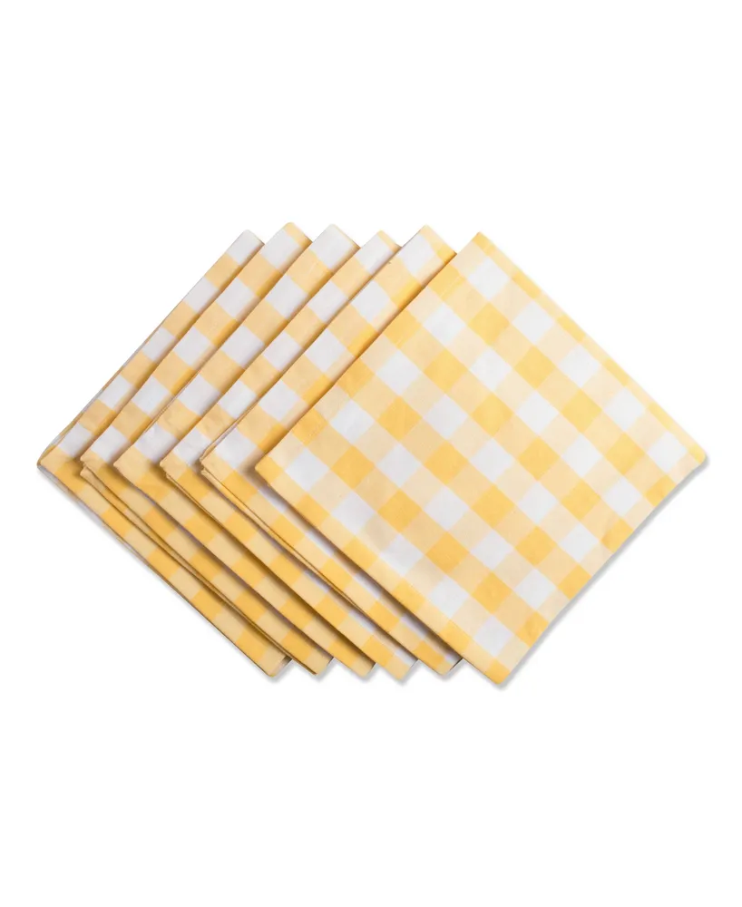 Checkers Napkin, Set of 6