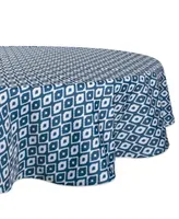 Ikat Outdoor Tablecloth 60" Round