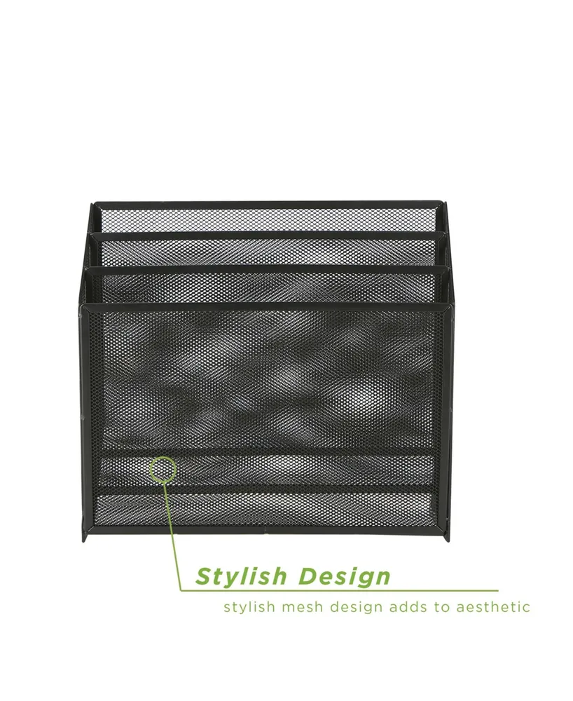 Mind Reader 3 Tier Jumbo Magazine File Holder