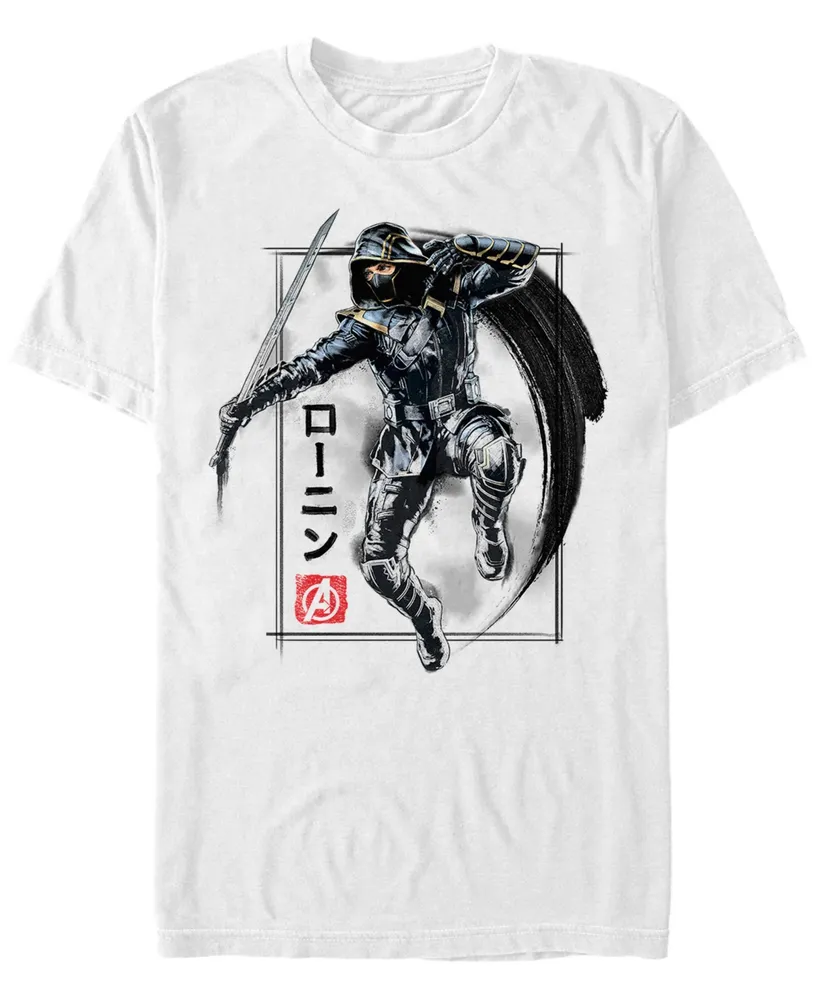 Marvel Men's Avengers Infinity War Painted Ronin Action Shot Short Sleeve T-Shirt