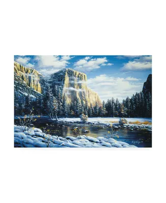 R W Hedge Quiet Time Mountain Canvas Art