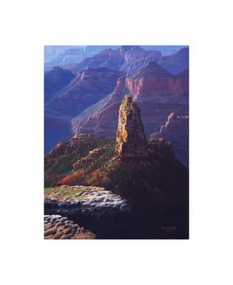 R W Hedge The Guardian Canyon Canvas Art