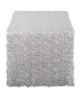 Design Imports Sequin Mesh Table Runner Roll 16" x 10'