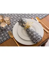 Design Imports Triangle Table Runner 14" x 108"