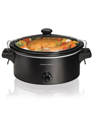 Hamilton Beach Manual Stay or Go 6-Qt. Slow Cooker