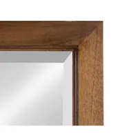 Kate and Laurel Hogan 9 Windowpane Wood Wall Mirror - 26" x 32"