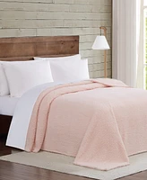 Brooklyn Loom Marshmallow Sherpa Blanket