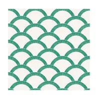 Tempaper Mosaic Scallop Peel and Stick Wallpaper