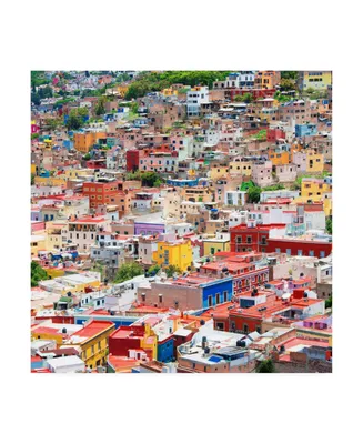 Philippe Hugonnard Viva Mexico 3 Colorful Guanajuato Ii Canvas Art