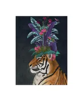 Fab Funky Horse and Flower Glasses Canvas Art
