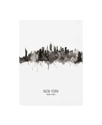 Michael Tompsett New York City Skyline Portrait Ii Canvas Art
