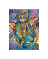 David Galchutt Feline Fiesta Canvas Art - 15.5" x 21"