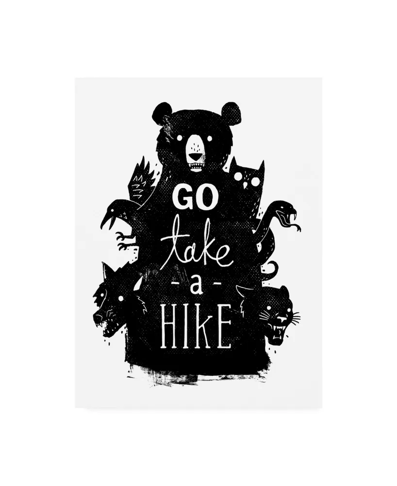 Michael Buxto Go Take a Hike Canvas Art