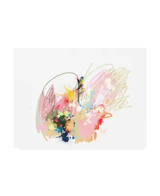 Niya Christin Pink Abstract Canvas Art