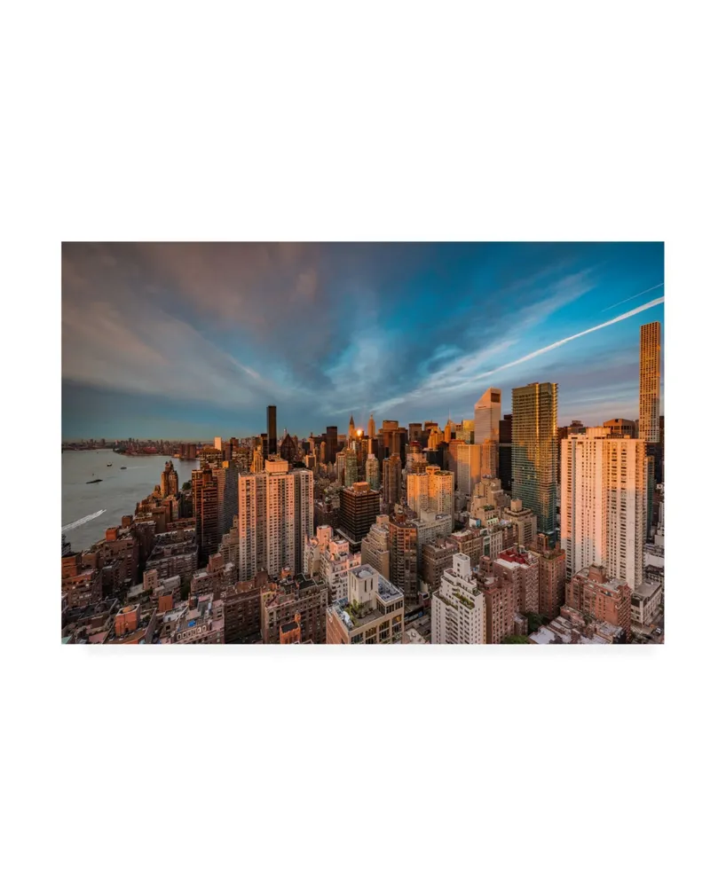 Bruce Gett New York Morning Canvas Art - 36.5" x 48"