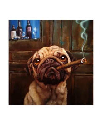 Lucia Hefferna Uptown Pug Canvas Art