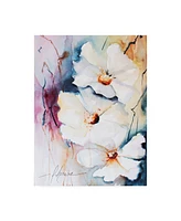 Leticia Herrera Blooms Aquas I Canvas Art - 37" x 49"