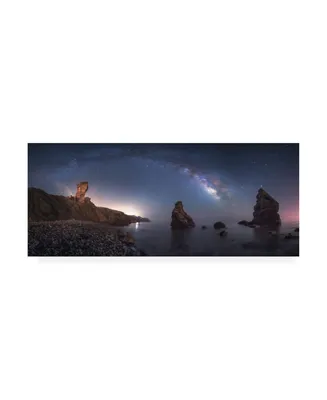 Juan Facal Photography Sea of Galaxies Canvas Art