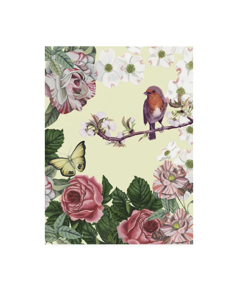 Naomi Mccavitt Bird Garden Ii Canvas Art