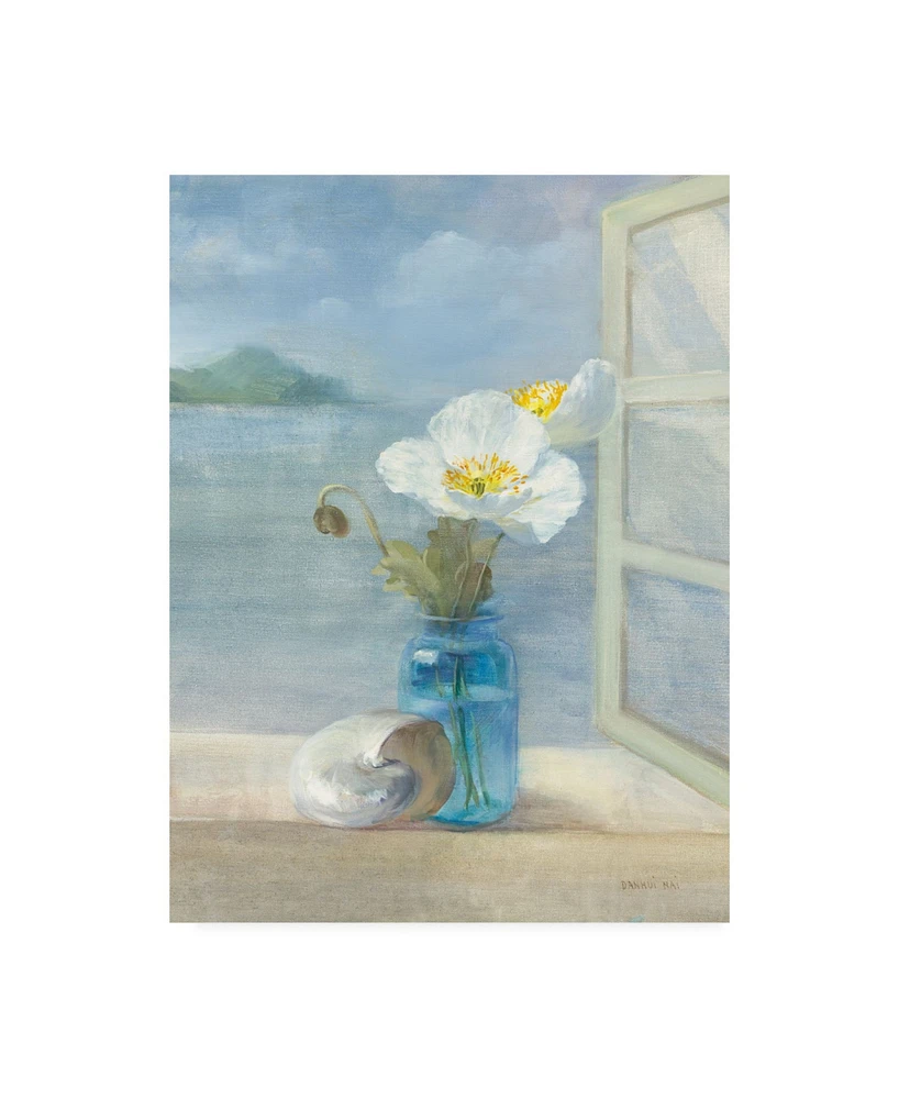 Danhui Nai Coastal Florals Ii Canvas Art - 27" x 33.5"