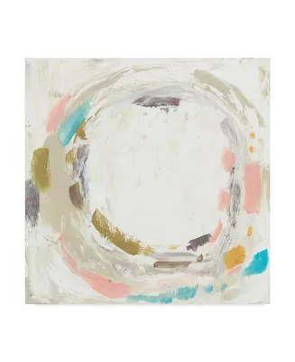 Jennifer Goldberger Pastel Wheel I Canvas Art - 20" x 25"