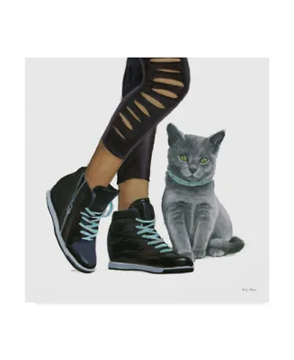 Emily Adams Cutie Kitties V Canvas Art - 20" x 25"