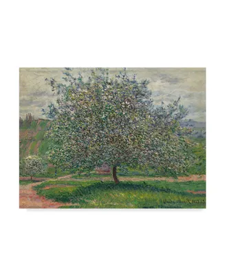 Claude Monet Le Pommier, 1879 Canvas Art