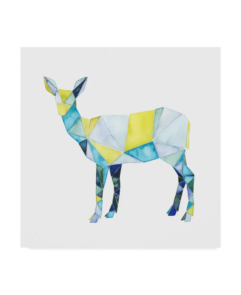 Grace Popp Geo Animal Ii Canvas Art