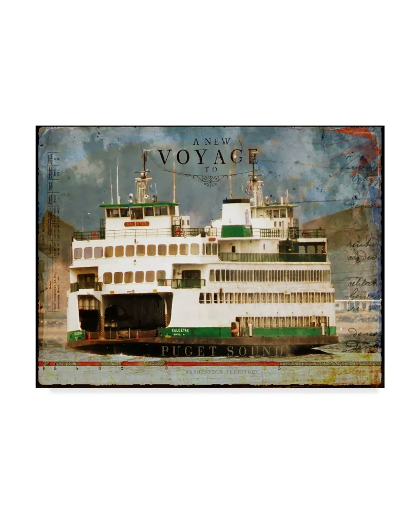 Sandy Lloyd Voyage to Puget Sound Canvas Art - 15" x 20"