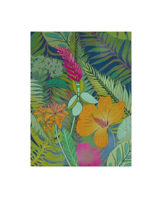 Chariklia Zarris Tropical Tapestry Ii Canvas Art