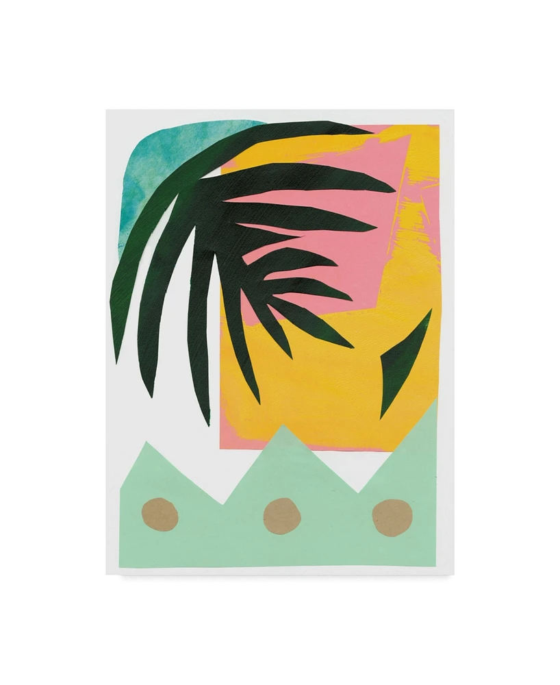 Renee W. Stramel South Beach Palm Ii Canvas Art - 20" x 25"