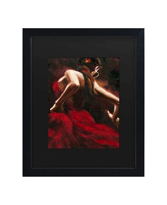 Masters Fine Art Flamenco Dancer Matted Framed Art - 15" x 20"