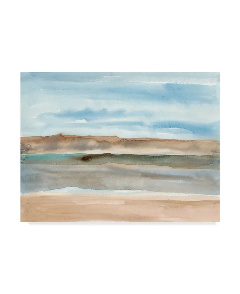 Alicia Ludwig Plein Air Riverscape I Canvas Art - 37" x 49"