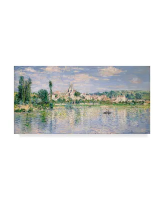 Claude O. Monet Vetheuil in Summer Canvas Art - 37" x 49"