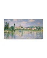 Claude O. Monet Vetheuil in Summer Canvas Art - 37" x 49"