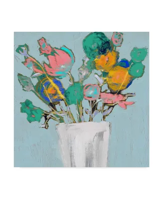 Jennifer Goldberger Fun Bouquet I Canvas Art