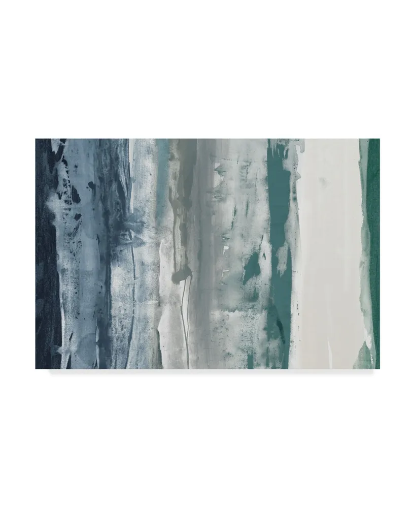 Sisa Jasper Navy Decision I Canvas Art - 15" x 20"