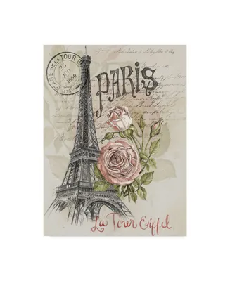 Jennifer Paxton Parker Paris Sketchbook I Canvas Art - 15" x 20"