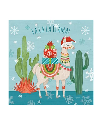 Mary Urban Lovely Llamas Christmas Ii Canvas Art