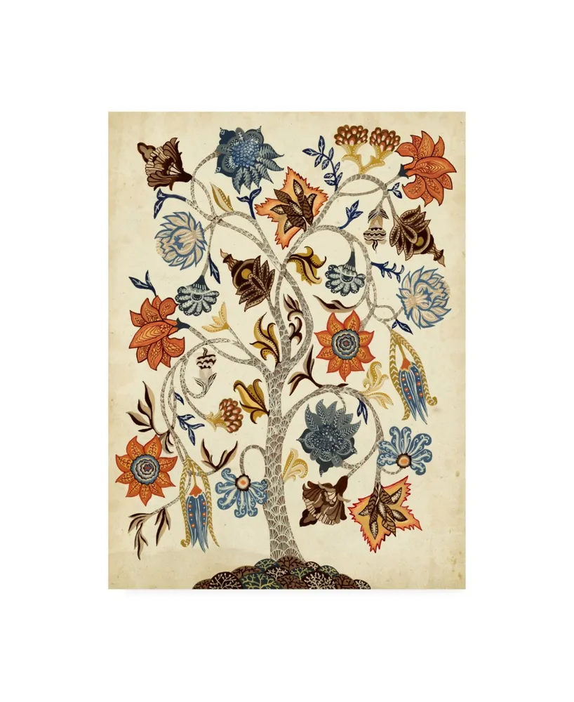 Naomi Mccavitt Vintage Tree of Life Canvas Art